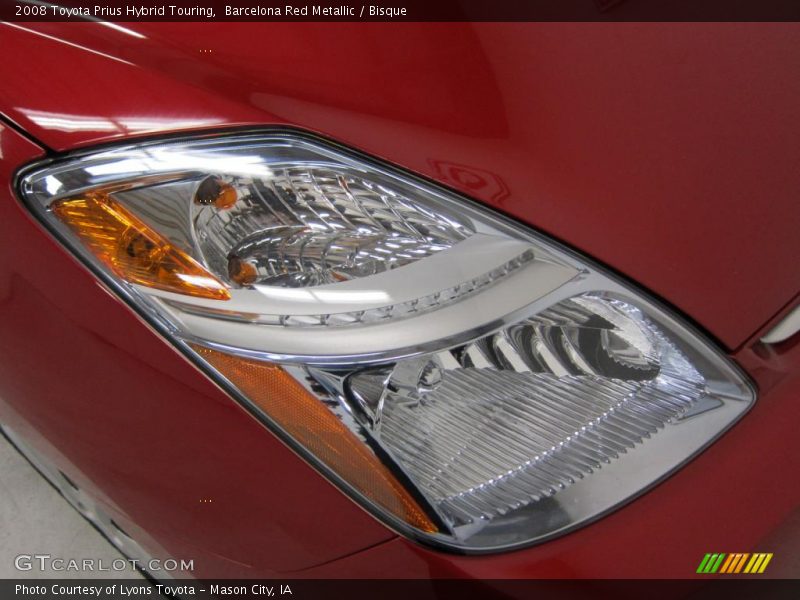 Barcelona Red Metallic / Bisque 2008 Toyota Prius Hybrid Touring