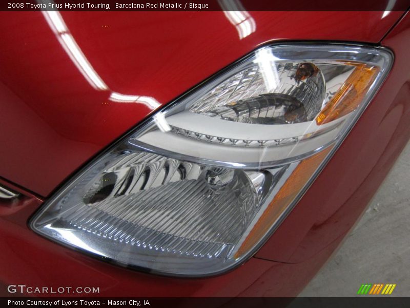 Barcelona Red Metallic / Bisque 2008 Toyota Prius Hybrid Touring