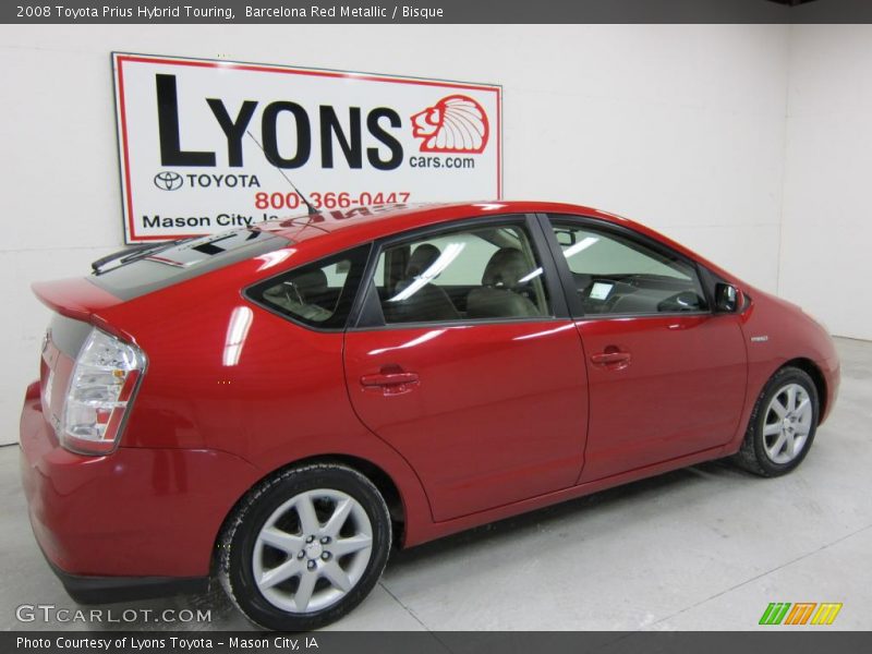 Barcelona Red Metallic / Bisque 2008 Toyota Prius Hybrid Touring