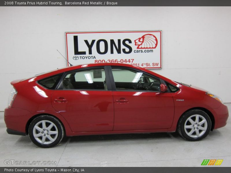Barcelona Red Metallic / Bisque 2008 Toyota Prius Hybrid Touring