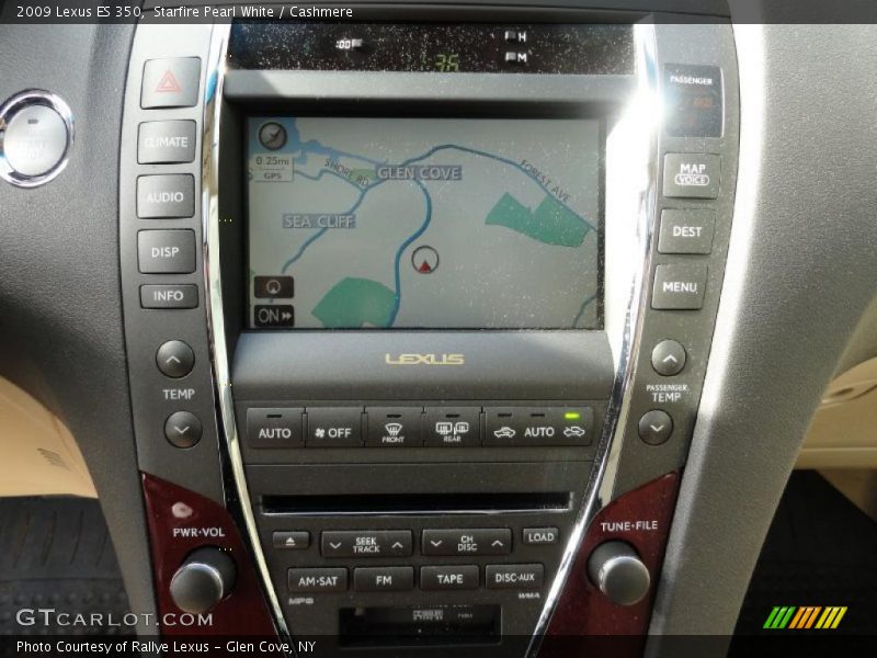 Starfire Pearl White / Cashmere 2009 Lexus ES 350