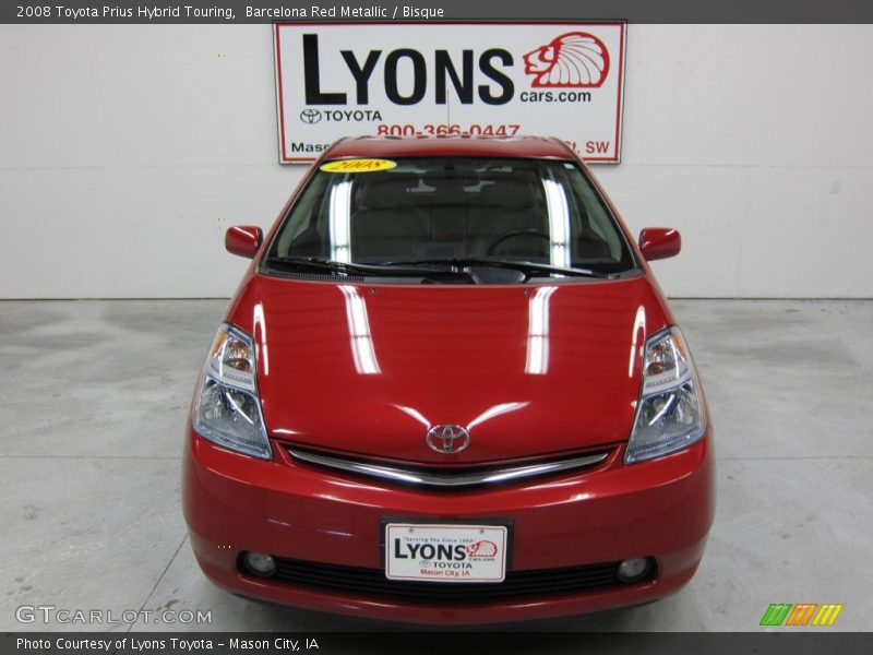 Barcelona Red Metallic / Bisque 2008 Toyota Prius Hybrid Touring