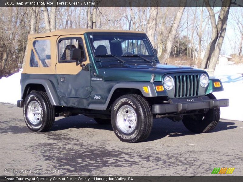 Front 3/4 View of 2001 Wrangler SE 4x4