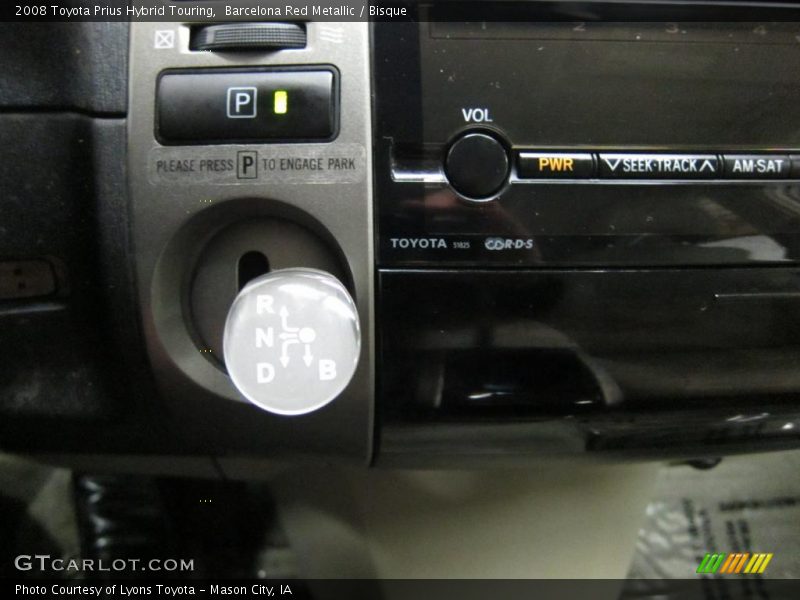Barcelona Red Metallic / Bisque 2008 Toyota Prius Hybrid Touring