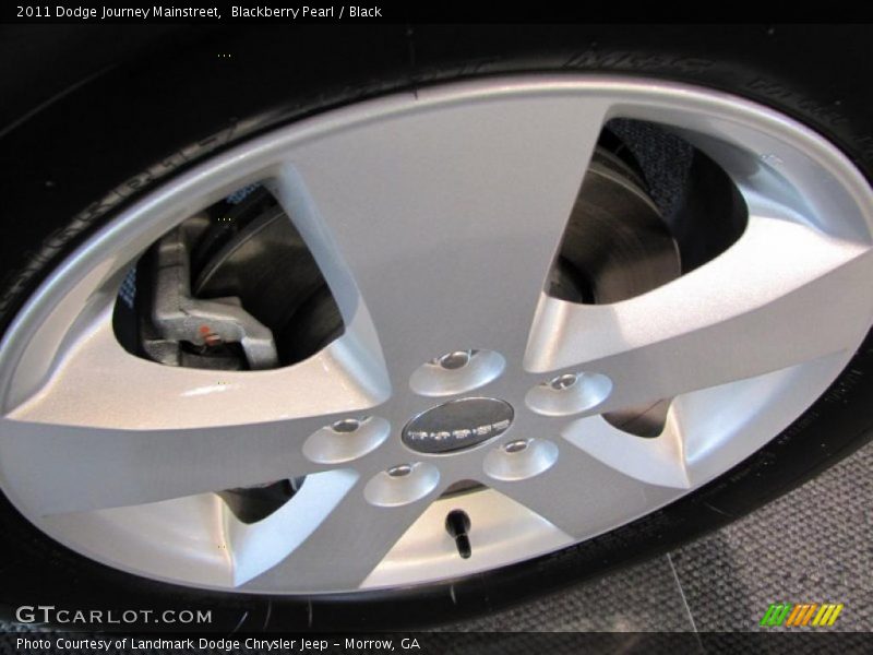 Blackberry Pearl / Black 2011 Dodge Journey Mainstreet