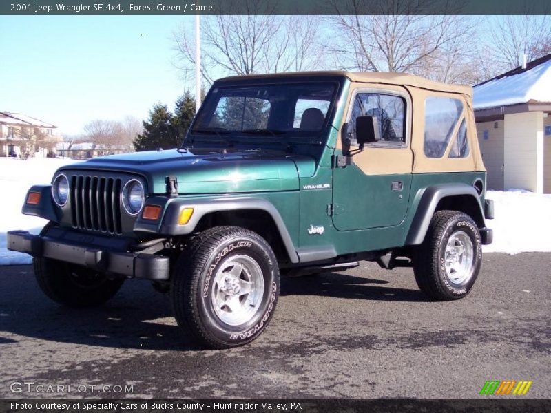 Front 3/4 View of 2001 Wrangler SE 4x4