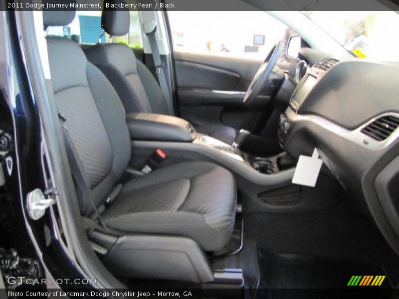 Blackberry Pearl / Black 2011 Dodge Journey Mainstreet