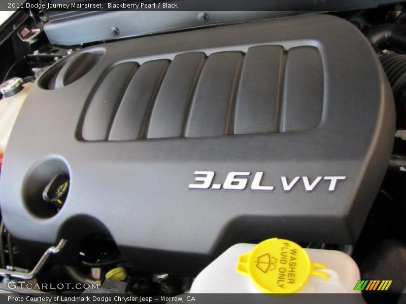 2011 Journey Mainstreet Engine - 3.6 Liter DOHC 24-Valve VVT Pentastar V6