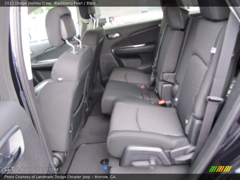 Blackberry Pearl / Black 2011 Dodge Journey Crew