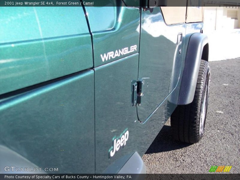 Forest Green / Camel 2001 Jeep Wrangler SE 4x4