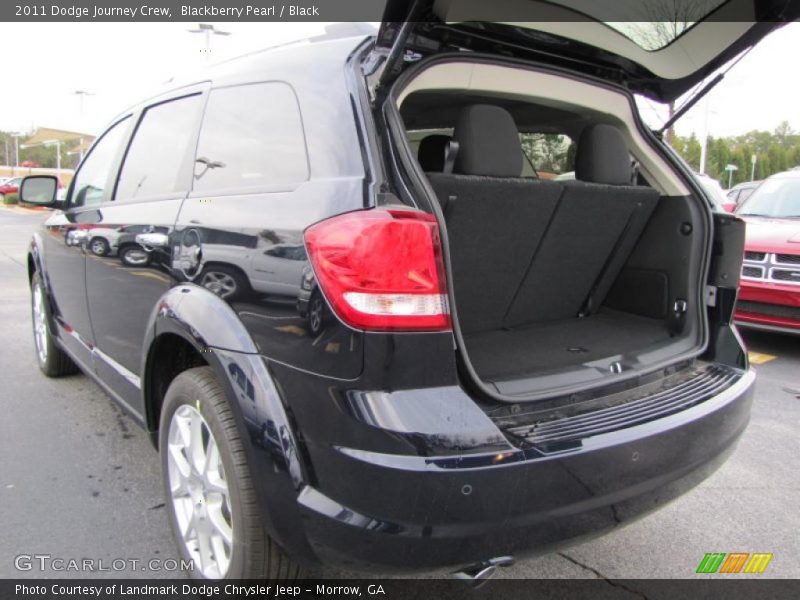 Blackberry Pearl / Black 2011 Dodge Journey Crew