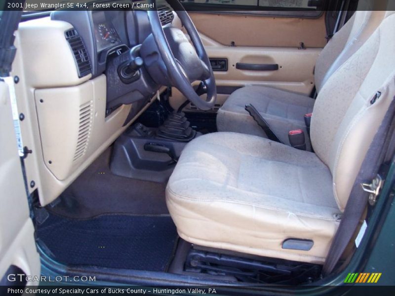 Forest Green / Camel 2001 Jeep Wrangler SE 4x4
