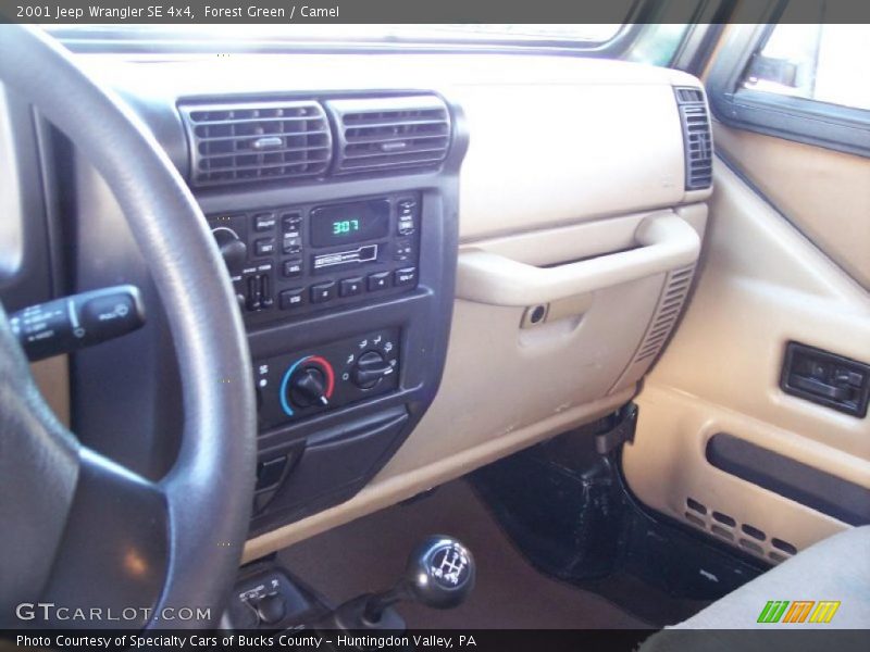 Forest Green / Camel 2001 Jeep Wrangler SE 4x4