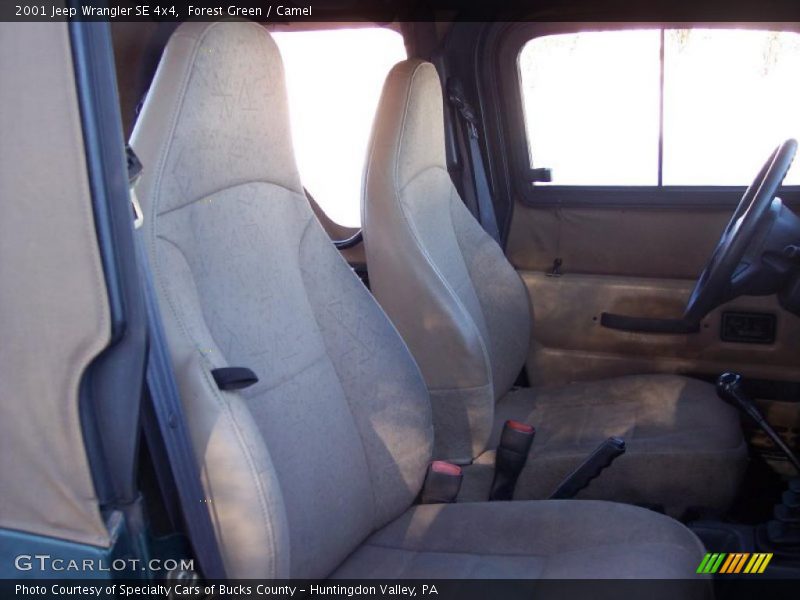 Forest Green / Camel 2001 Jeep Wrangler SE 4x4