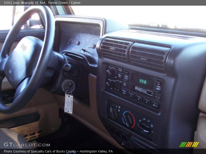 Forest Green / Camel 2001 Jeep Wrangler SE 4x4