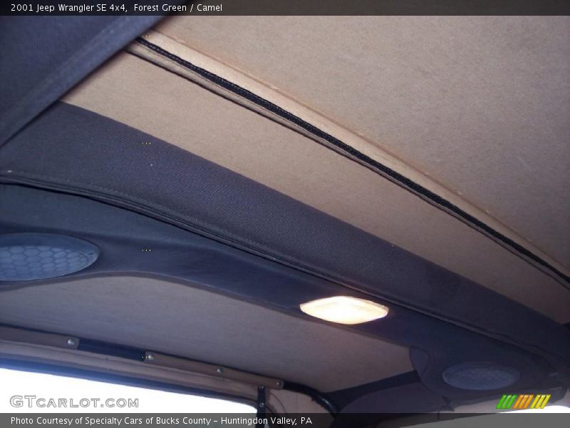 Forest Green / Camel 2001 Jeep Wrangler SE 4x4