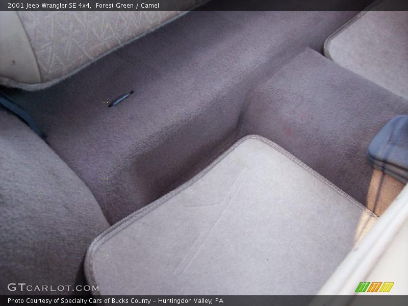 Forest Green / Camel 2001 Jeep Wrangler SE 4x4