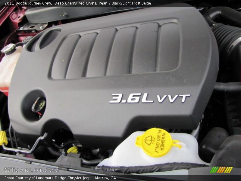  2011 Journey Crew Engine - 3.6 Liter DOHC 24-Valve VVT Pentastar V6