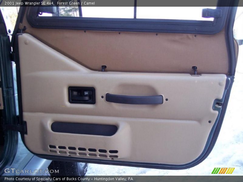 Forest Green / Camel 2001 Jeep Wrangler SE 4x4