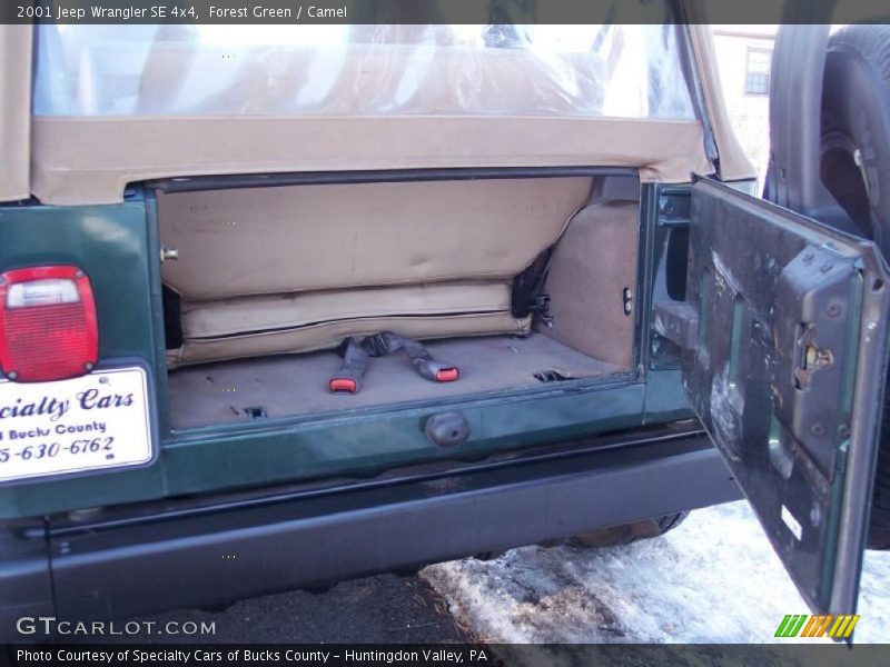Forest Green / Camel 2001 Jeep Wrangler SE 4x4