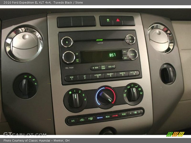 Controls of 2010 Expedition EL XLT 4x4