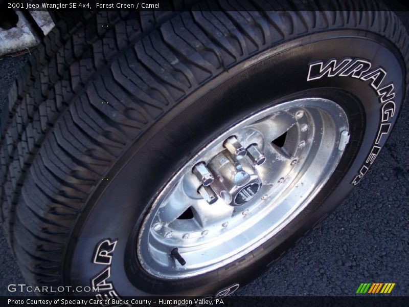 Forest Green / Camel 2001 Jeep Wrangler SE 4x4