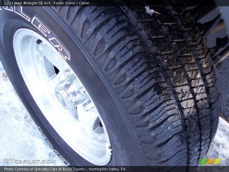 Forest Green / Camel 2001 Jeep Wrangler SE 4x4