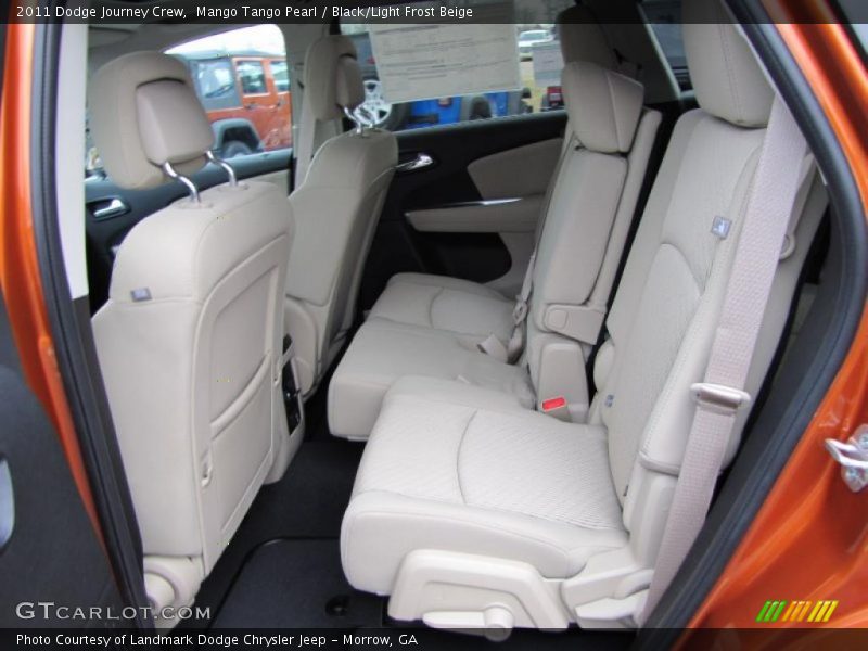  2011 Journey Crew Black/Light Frost Beige Interior