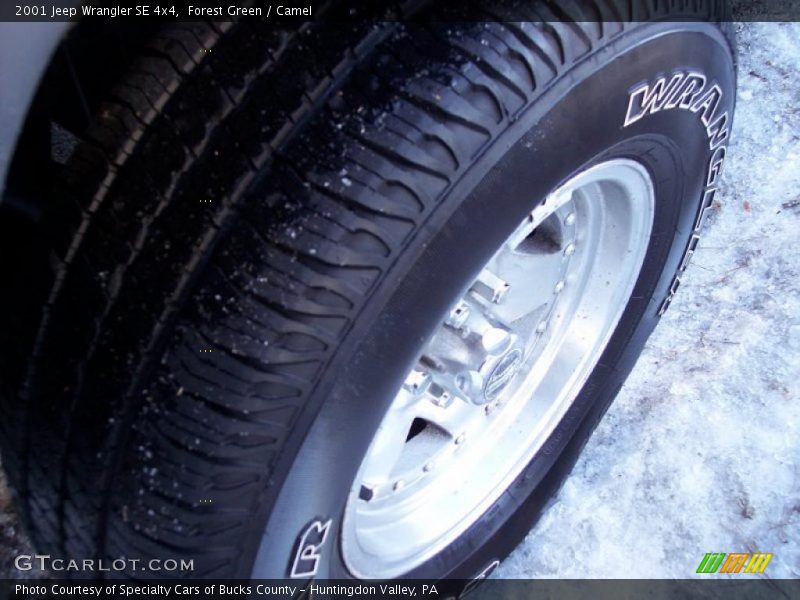 Forest Green / Camel 2001 Jeep Wrangler SE 4x4