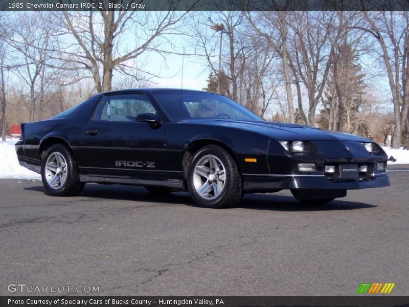  1985 Camaro IROC-Z Black
