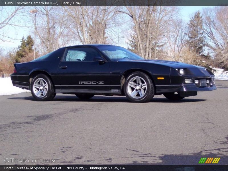  1985 Camaro IROC-Z Black
