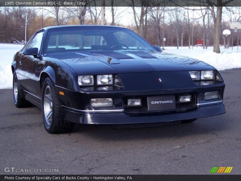  1985 Camaro IROC-Z Black