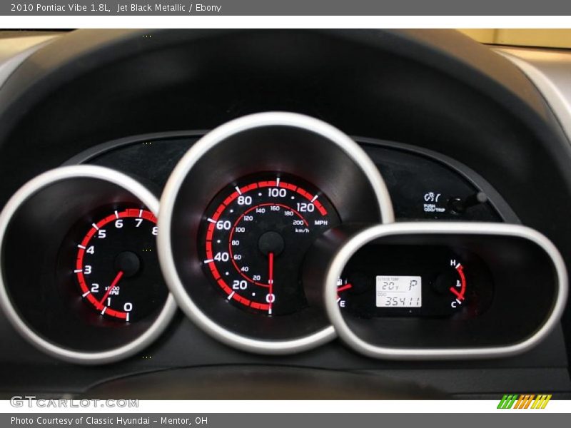  2010 Vibe 1.8L 1.8L Gauges