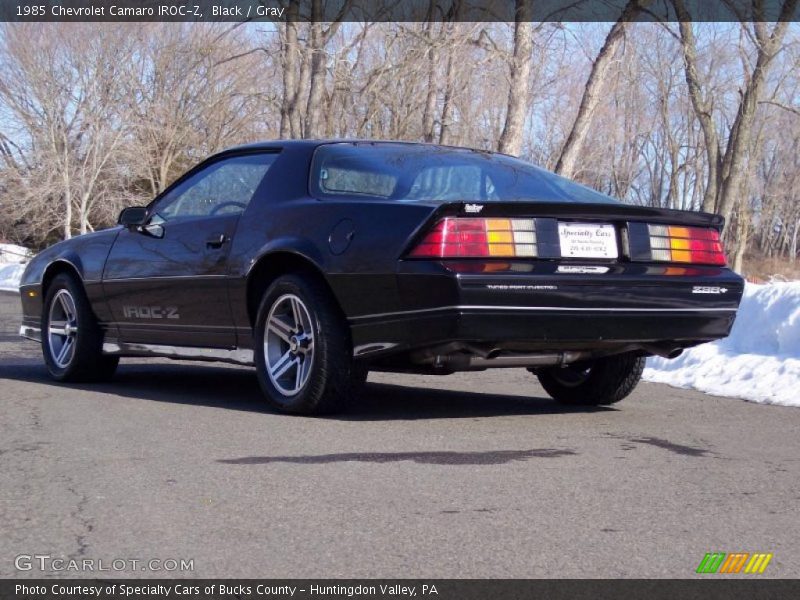  1985 Camaro IROC-Z Black