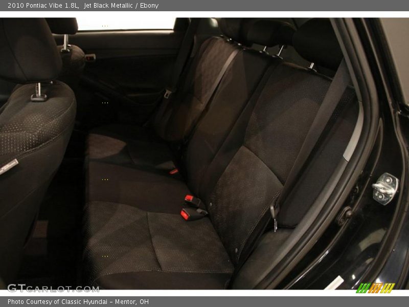 Jet Black Metallic / Ebony 2010 Pontiac Vibe 1.8L
