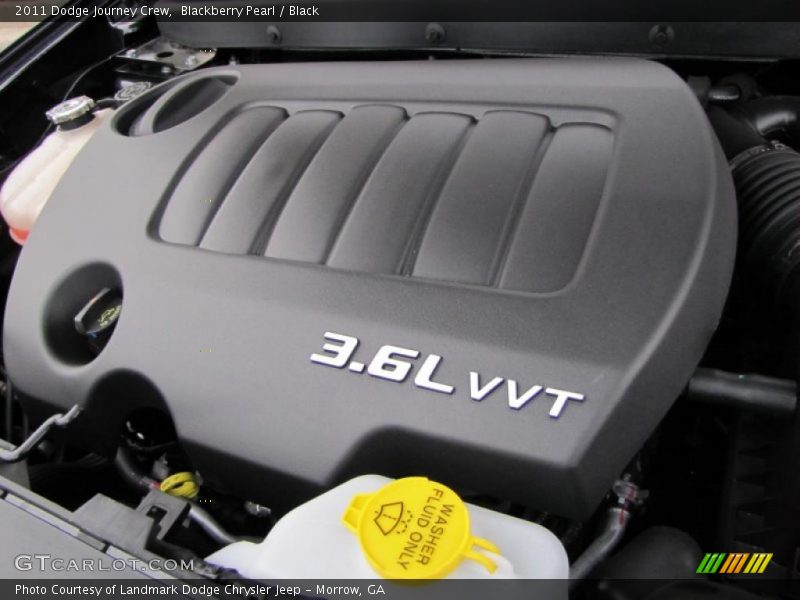  2011 Journey Crew Engine - 3.6 Liter DOHC 24-Valve VVT Pentastar V6
