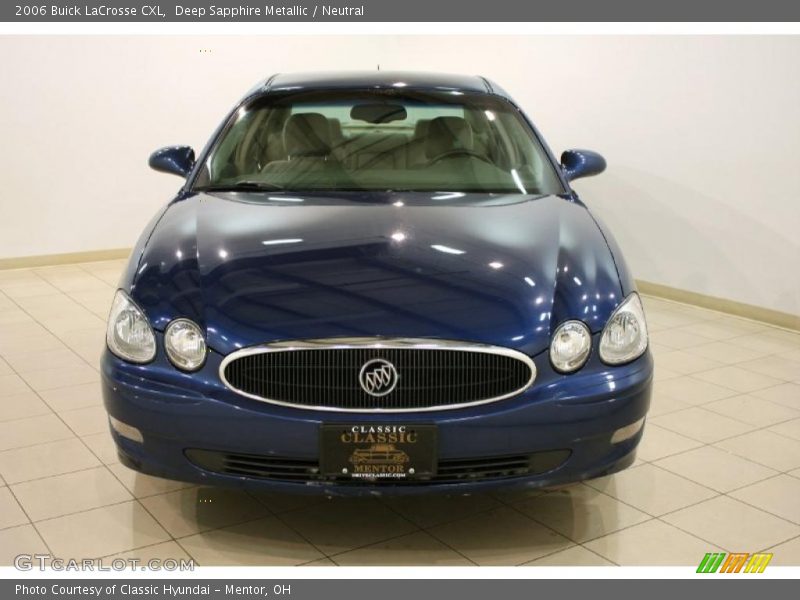 Deep Sapphire Metallic / Neutral 2006 Buick LaCrosse CXL