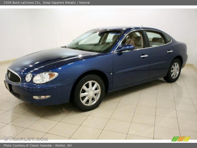 Deep Sapphire Metallic / Neutral 2006 Buick LaCrosse CXL