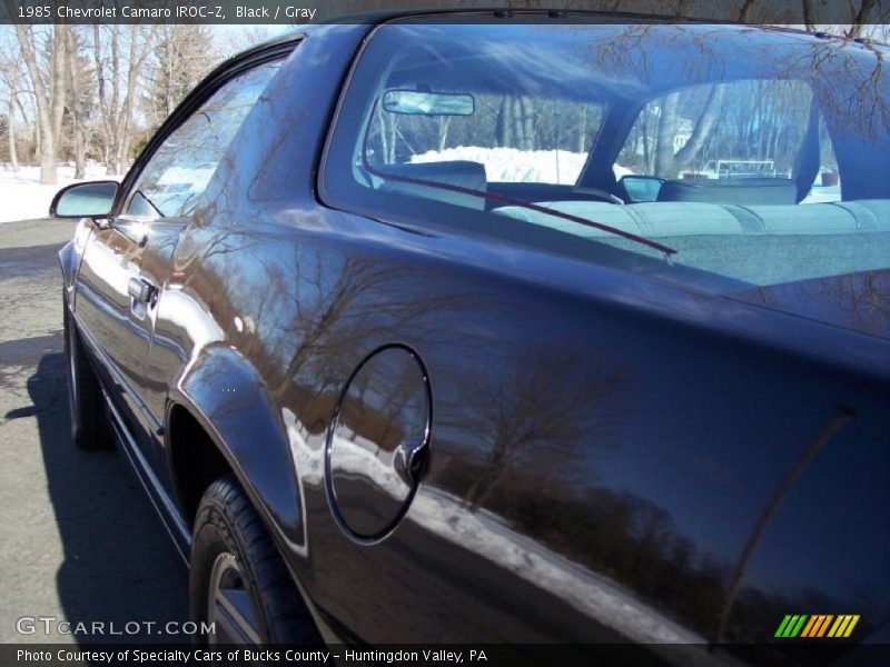 Black / Gray 1985 Chevrolet Camaro IROC-Z