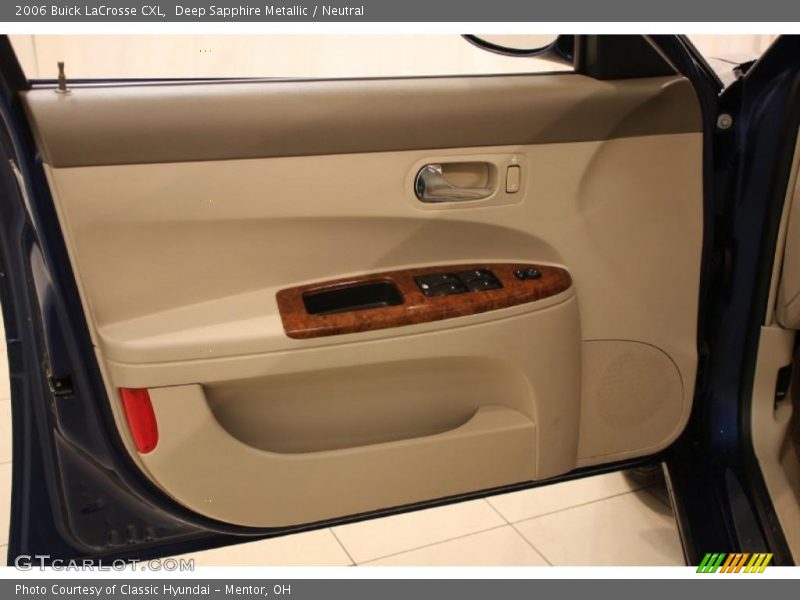 Deep Sapphire Metallic / Neutral 2006 Buick LaCrosse CXL