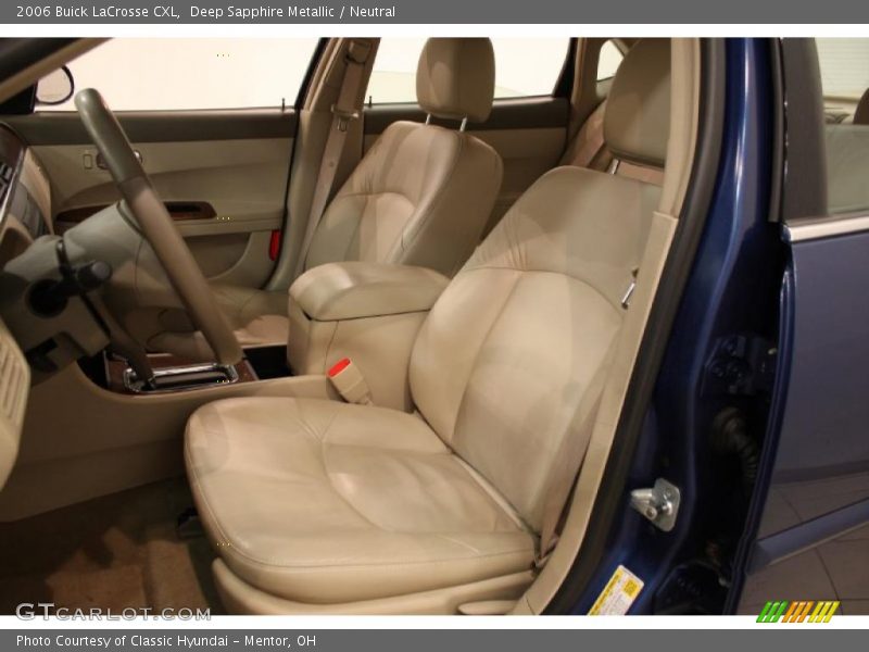 Deep Sapphire Metallic / Neutral 2006 Buick LaCrosse CXL