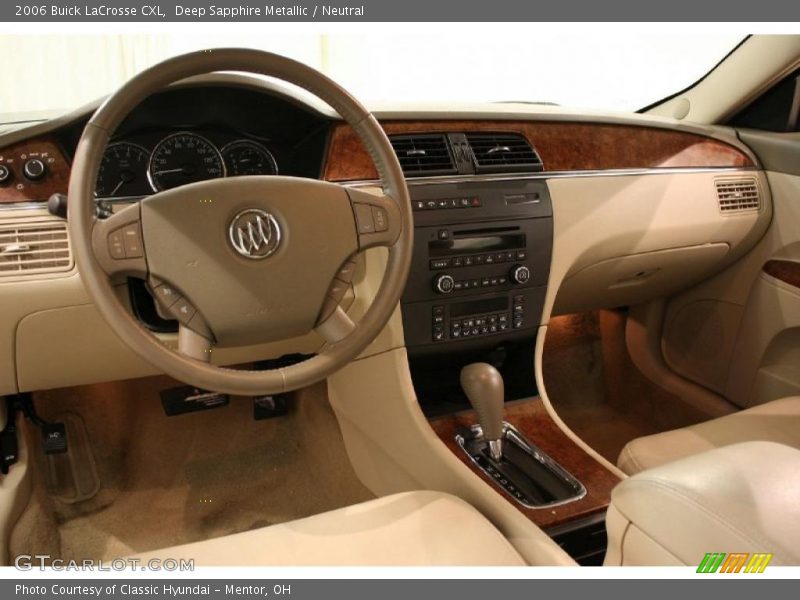 Deep Sapphire Metallic / Neutral 2006 Buick LaCrosse CXL