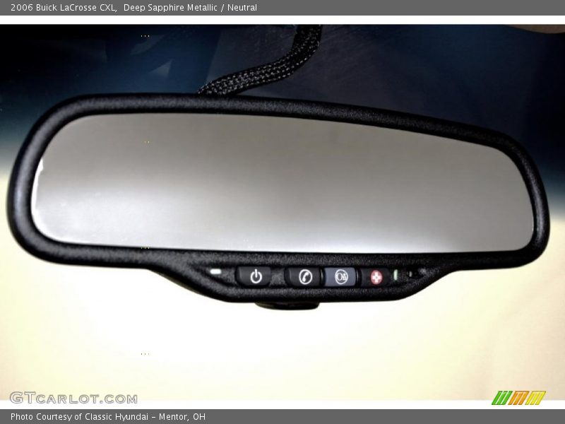 Deep Sapphire Metallic / Neutral 2006 Buick LaCrosse CXL