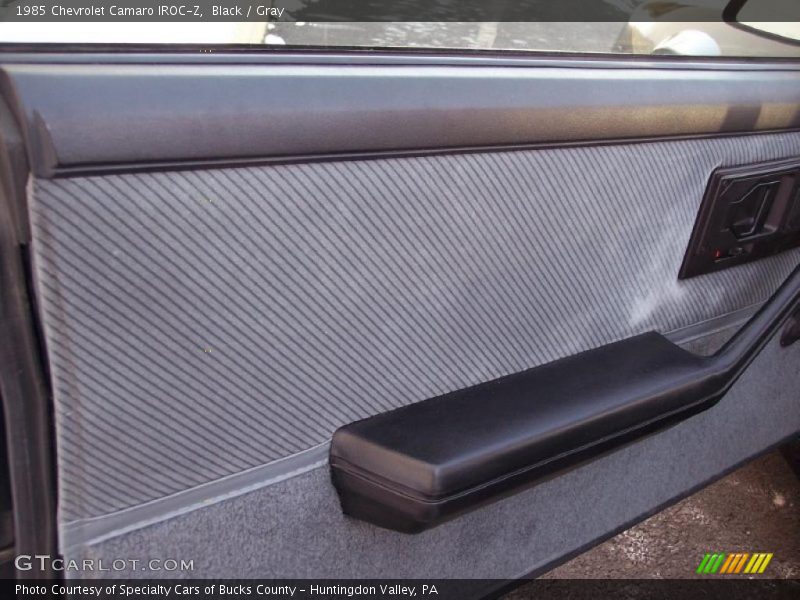 Door Panel of 1985 Camaro IROC-Z