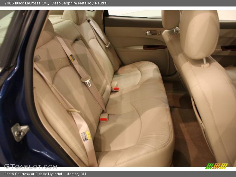 Deep Sapphire Metallic / Neutral 2006 Buick LaCrosse CXL
