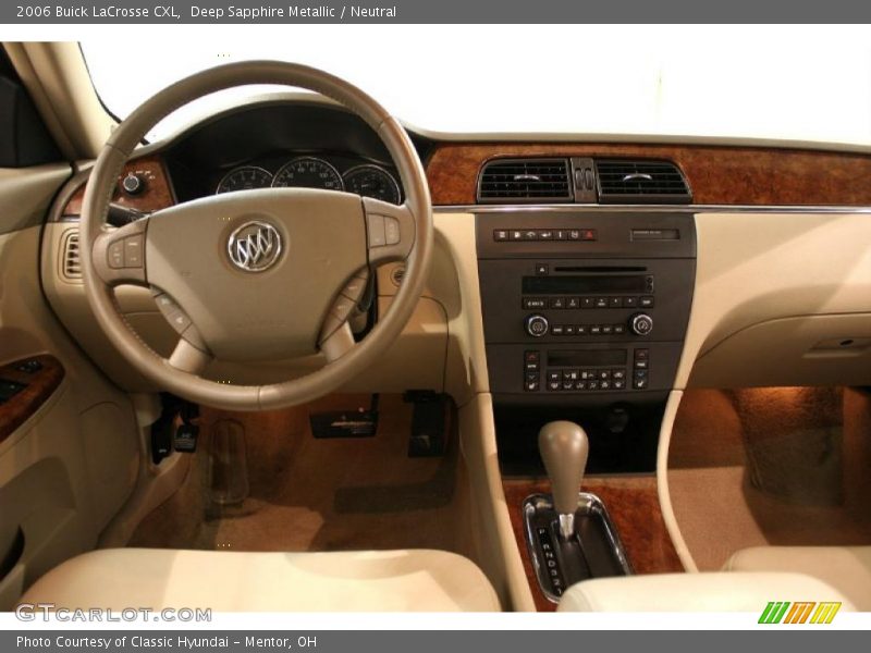 Deep Sapphire Metallic / Neutral 2006 Buick LaCrosse CXL