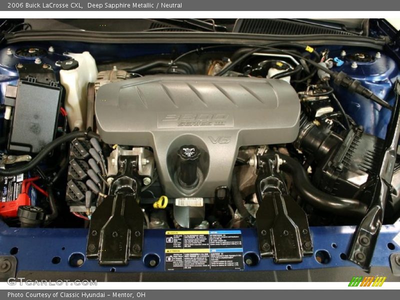 Deep Sapphire Metallic / Neutral 2006 Buick LaCrosse CXL