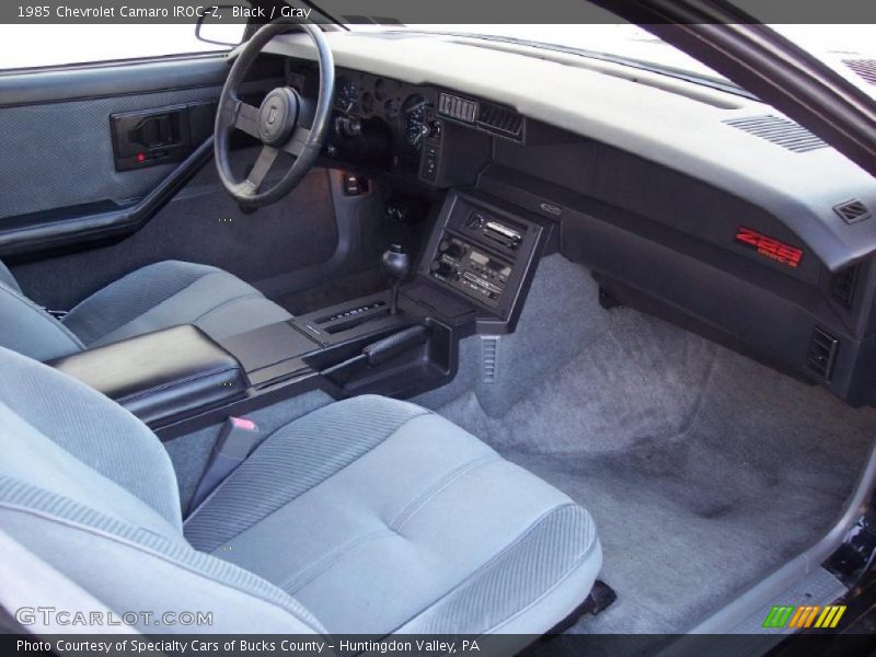 Dashboard of 1985 Camaro IROC-Z