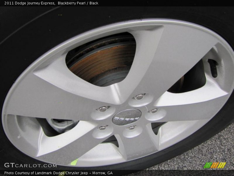 Blackberry Pearl / Black 2011 Dodge Journey Express