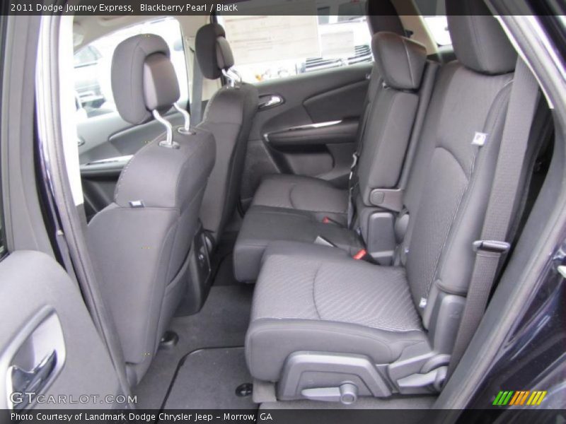Blackberry Pearl / Black 2011 Dodge Journey Express